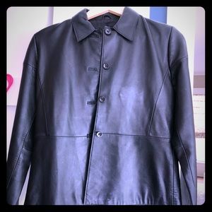 Beautiful leather jacket from Banana Republic